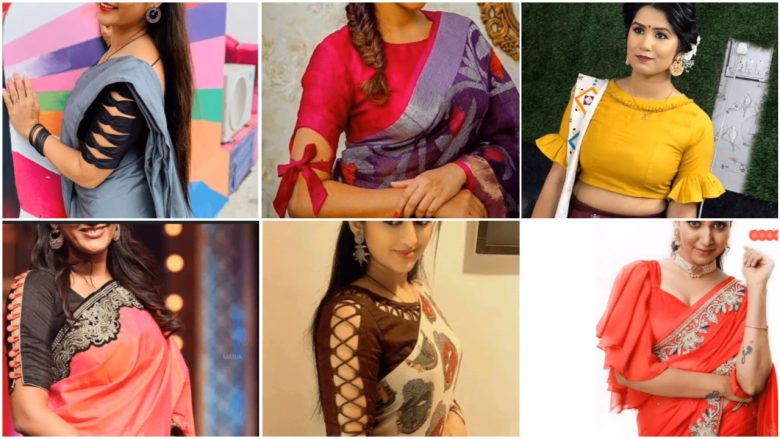 25 Type Of Blouse Sleeve Designs And Patterns