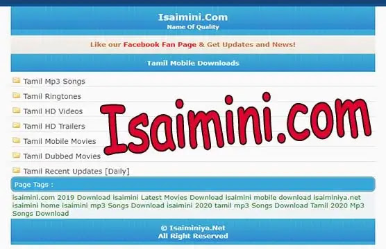 Isaimini Tamil Movie Downloads- The Best #1 Portal To Download Isaimini Tamil Movies