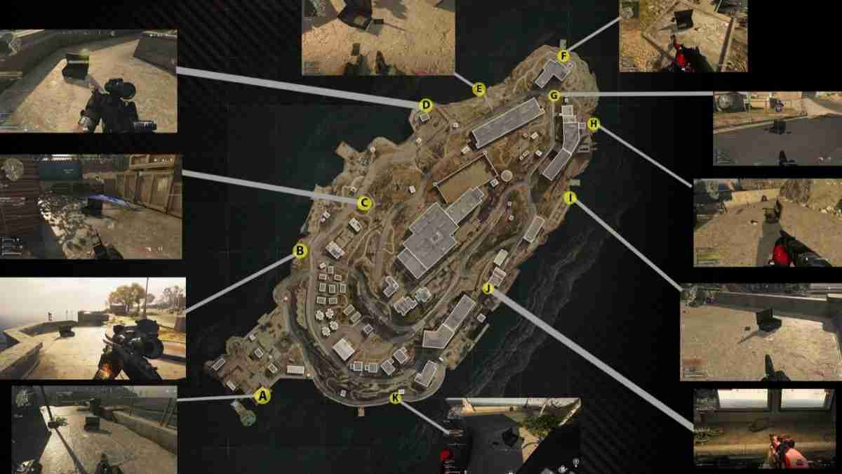 All Warzone Bunker Codes: Locations, Map