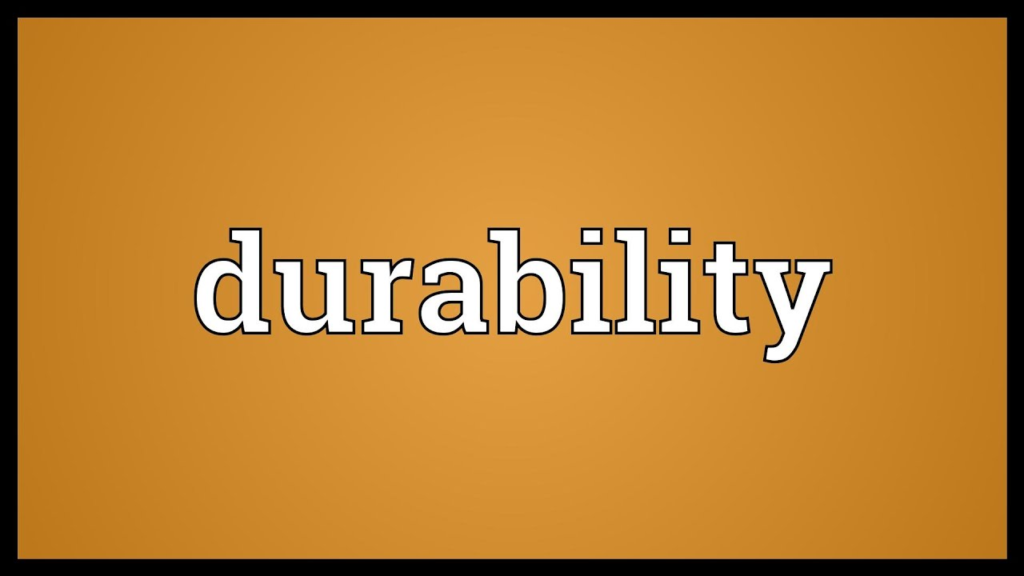 Durability - AllNewsStory
