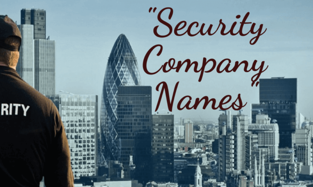 Find Unique Security Agency Names