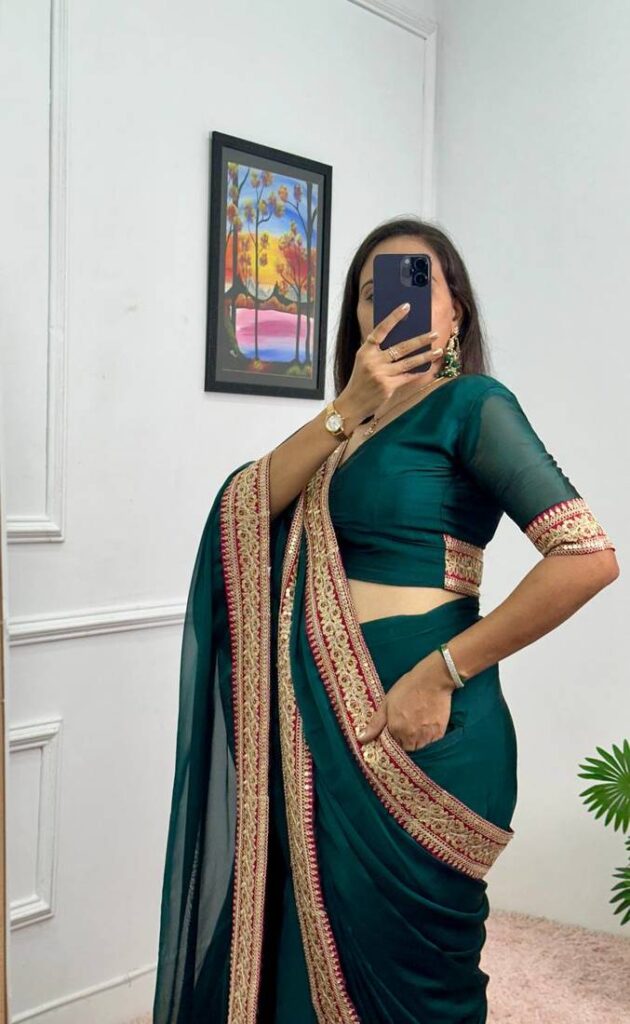 Ready to Wear Saree with Pocket