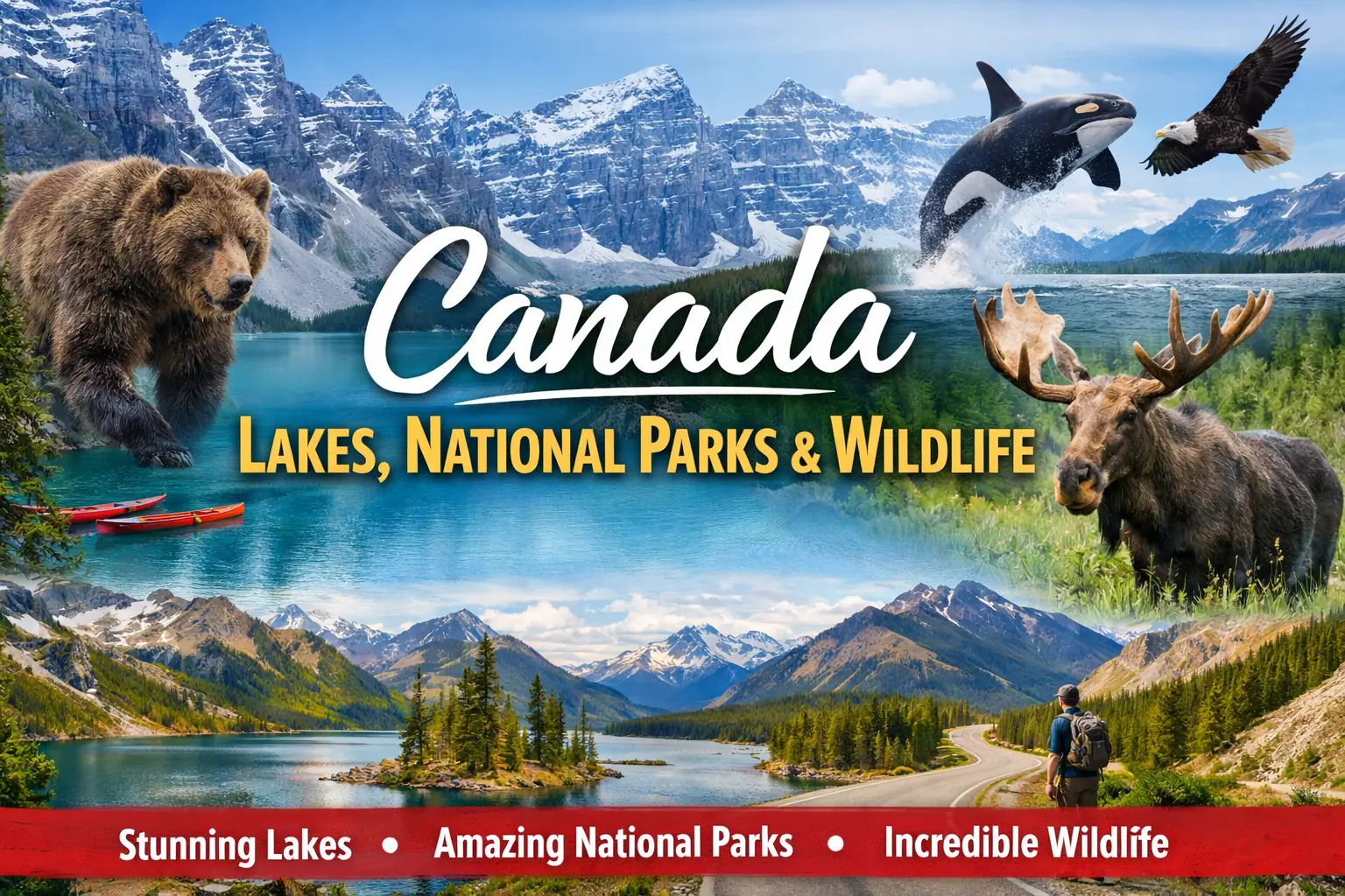 Canada – Lakes, National Parks, and Wildlife