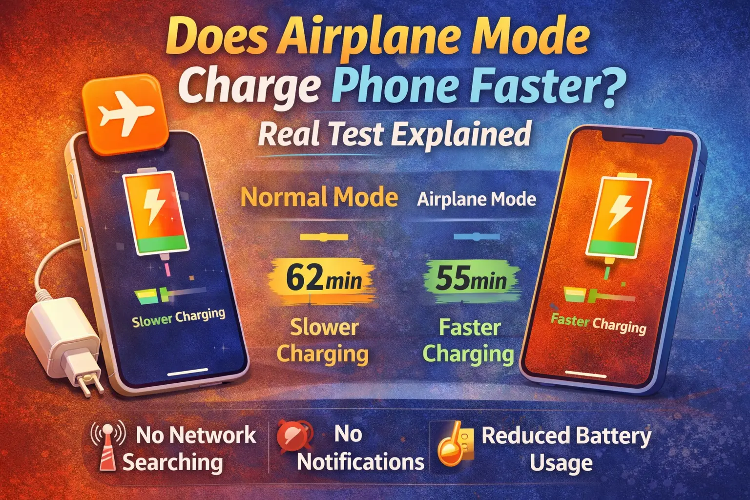 Does Airplane Mode Charge Phone Faster? Real Test Explained