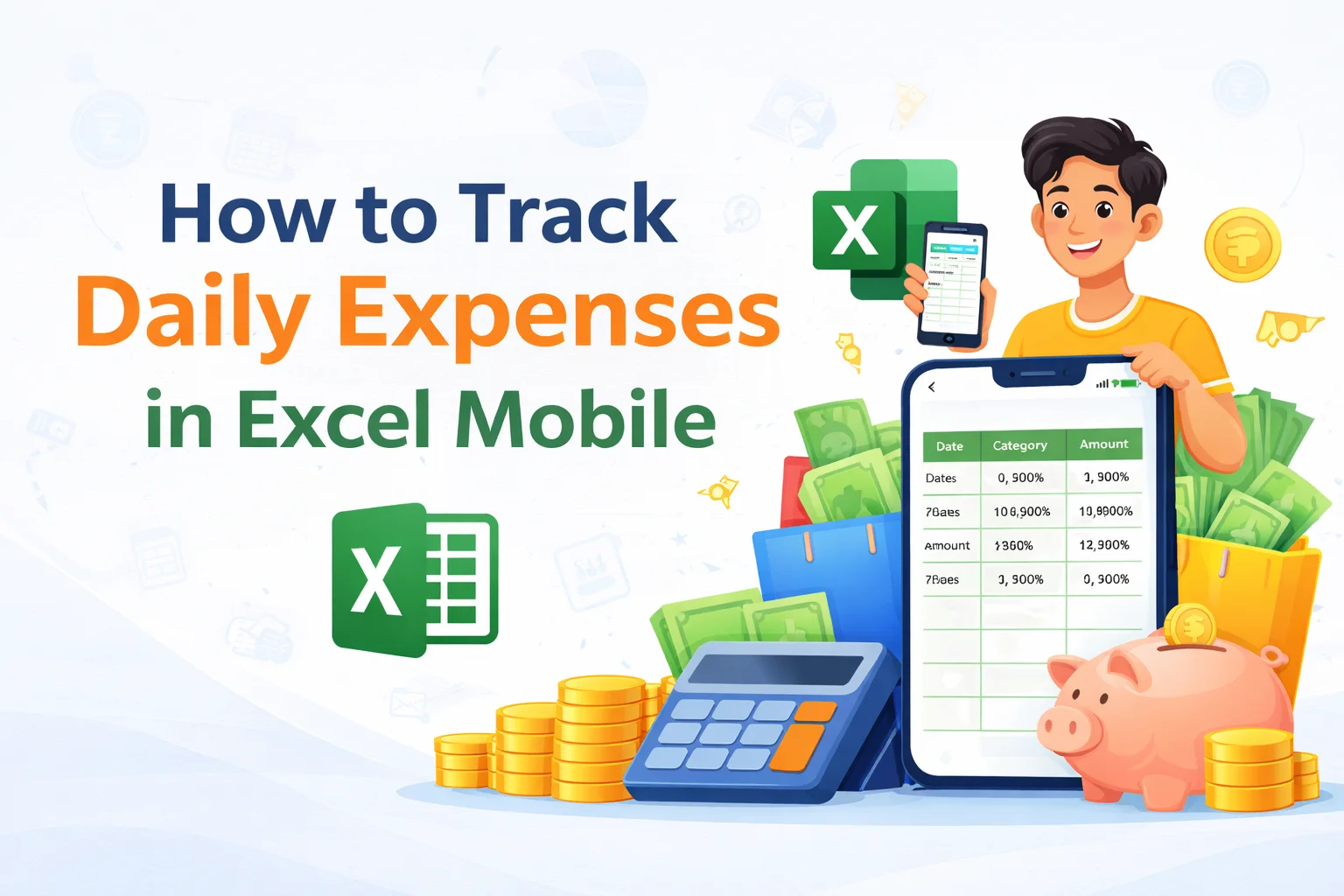 How to Track Daily Expenses in Excel Mobile (Step-by-Step Guide)