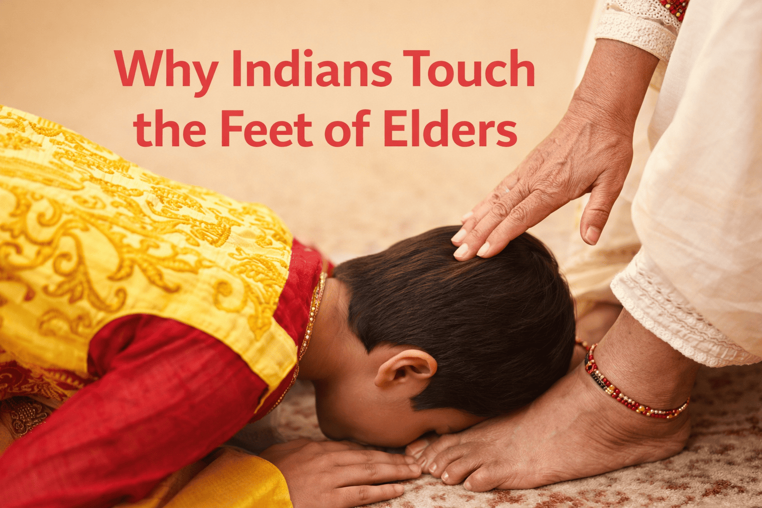 Why Indians Touch the Feet of Elders