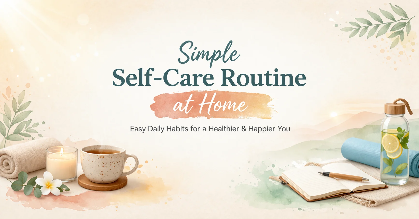 Simple Self-Care Routine at Home (Complete Guide for Beginners)