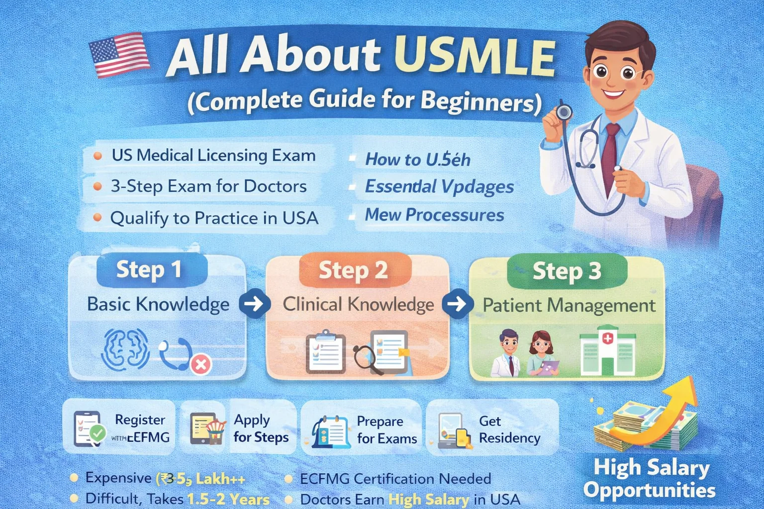 All About USMLE (Complete Guide for Beginners – 2026)