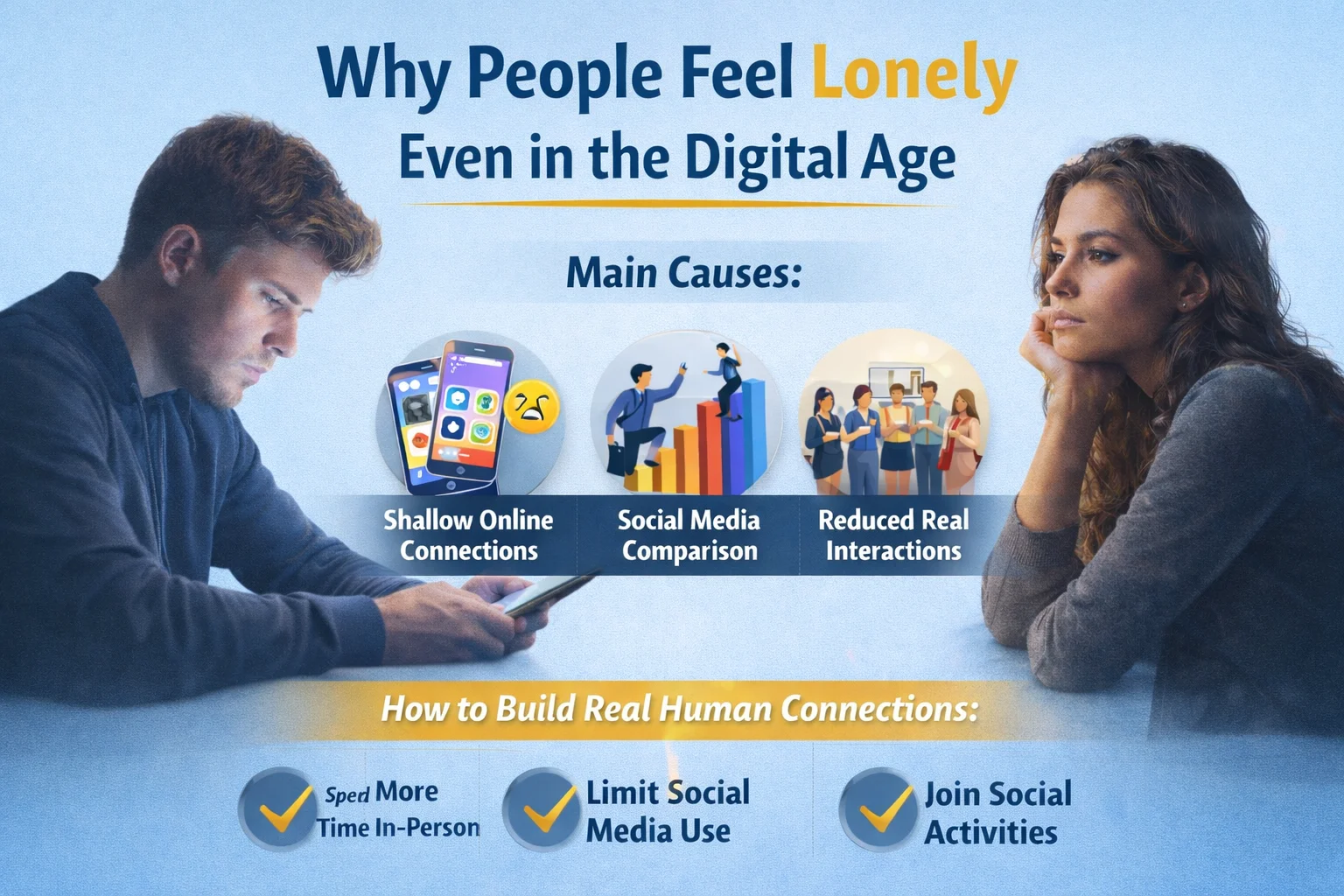 Why People Feel Lonely Even in the Digital Age