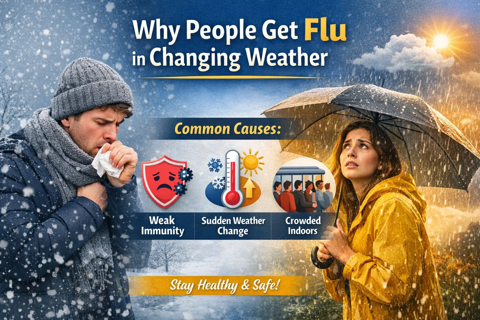 Why People Get Flu in Changing Weather?