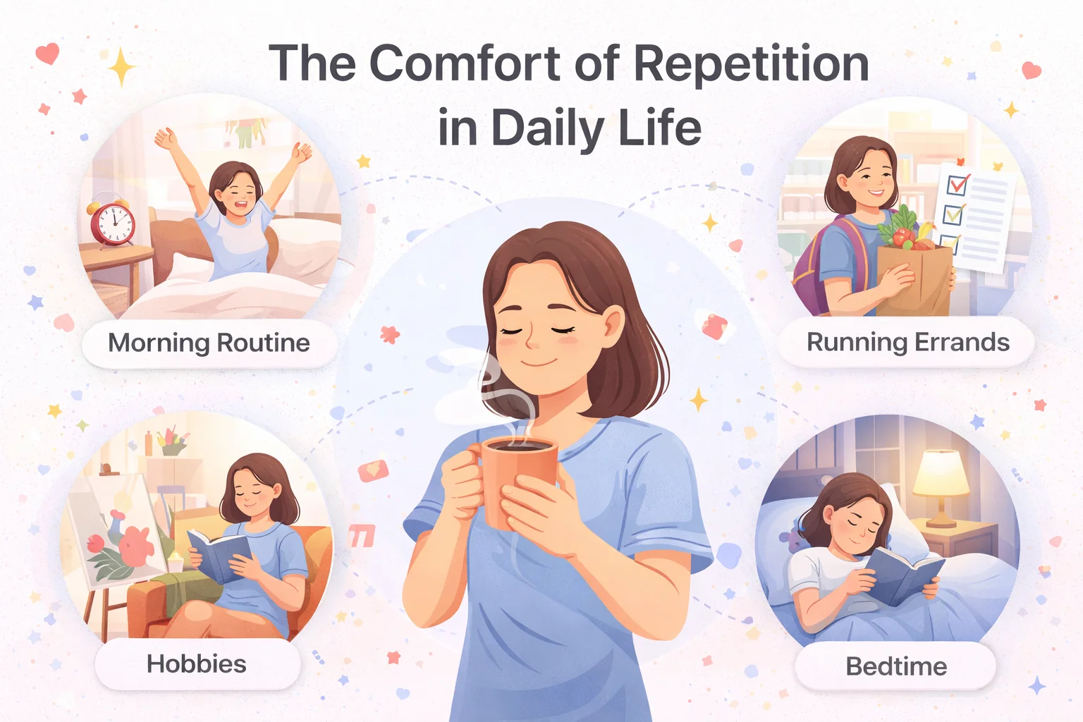 The Comfort of Repetition in Daily Life