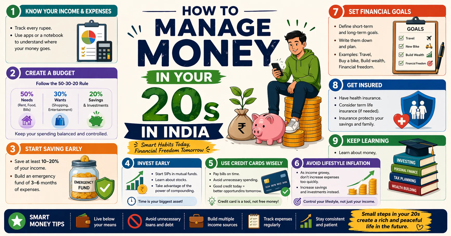 How to Manage Money in Your 20s: A Complete Guide to Financial Freedom