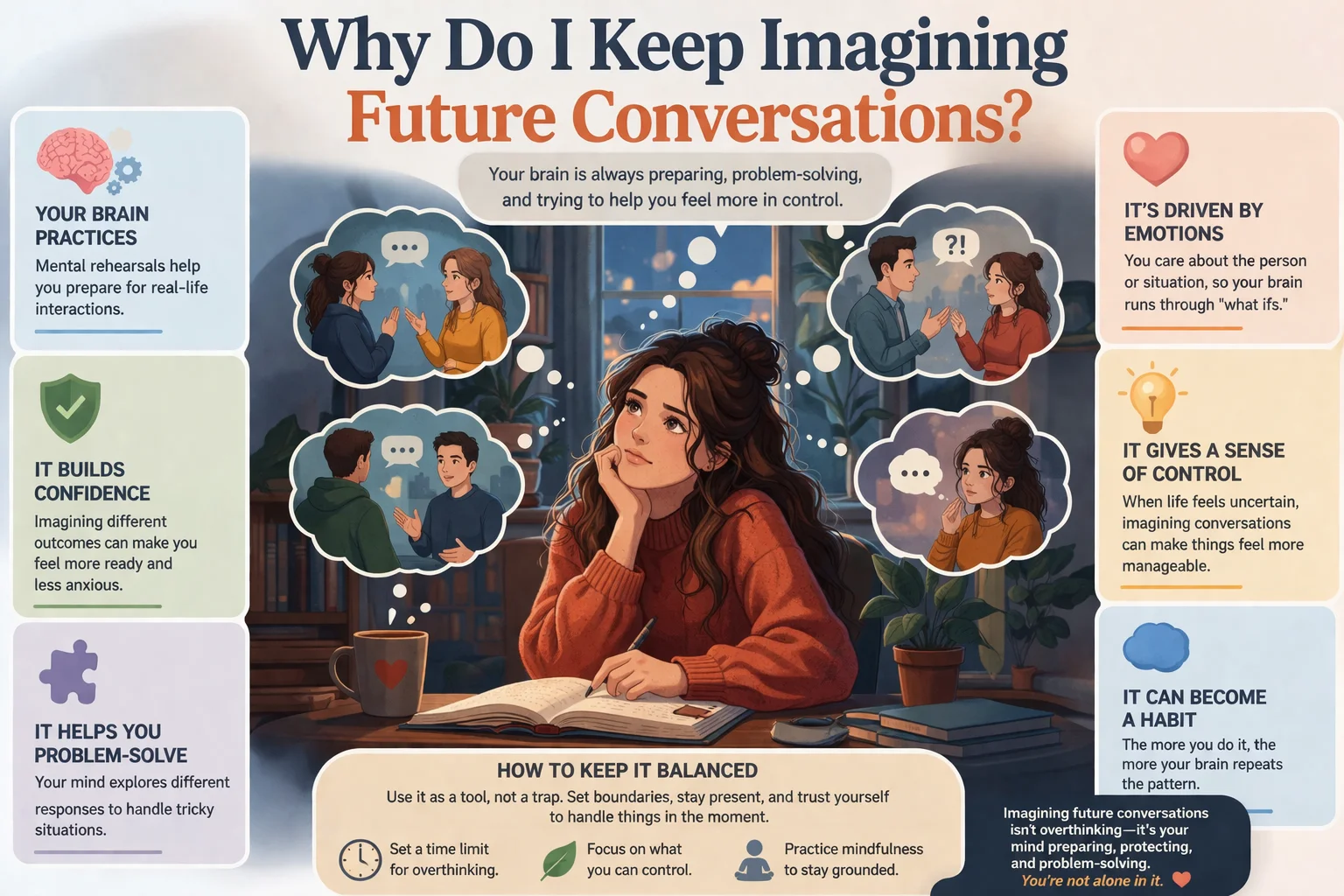 Why Do I Keep Imagining Future Conversations?