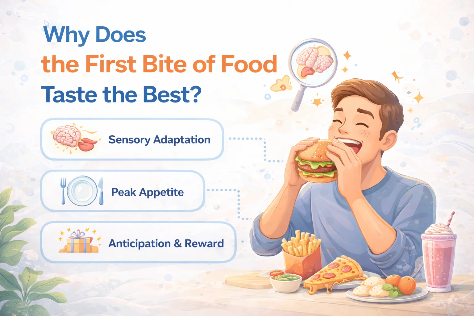 Why Does the First Bite of Food Taste the Best? (Science Explained)