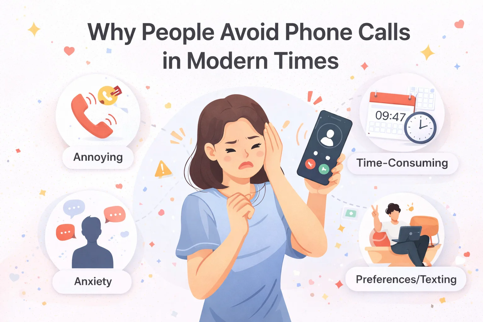 Why People Avoid Phone Calls in Modern Times