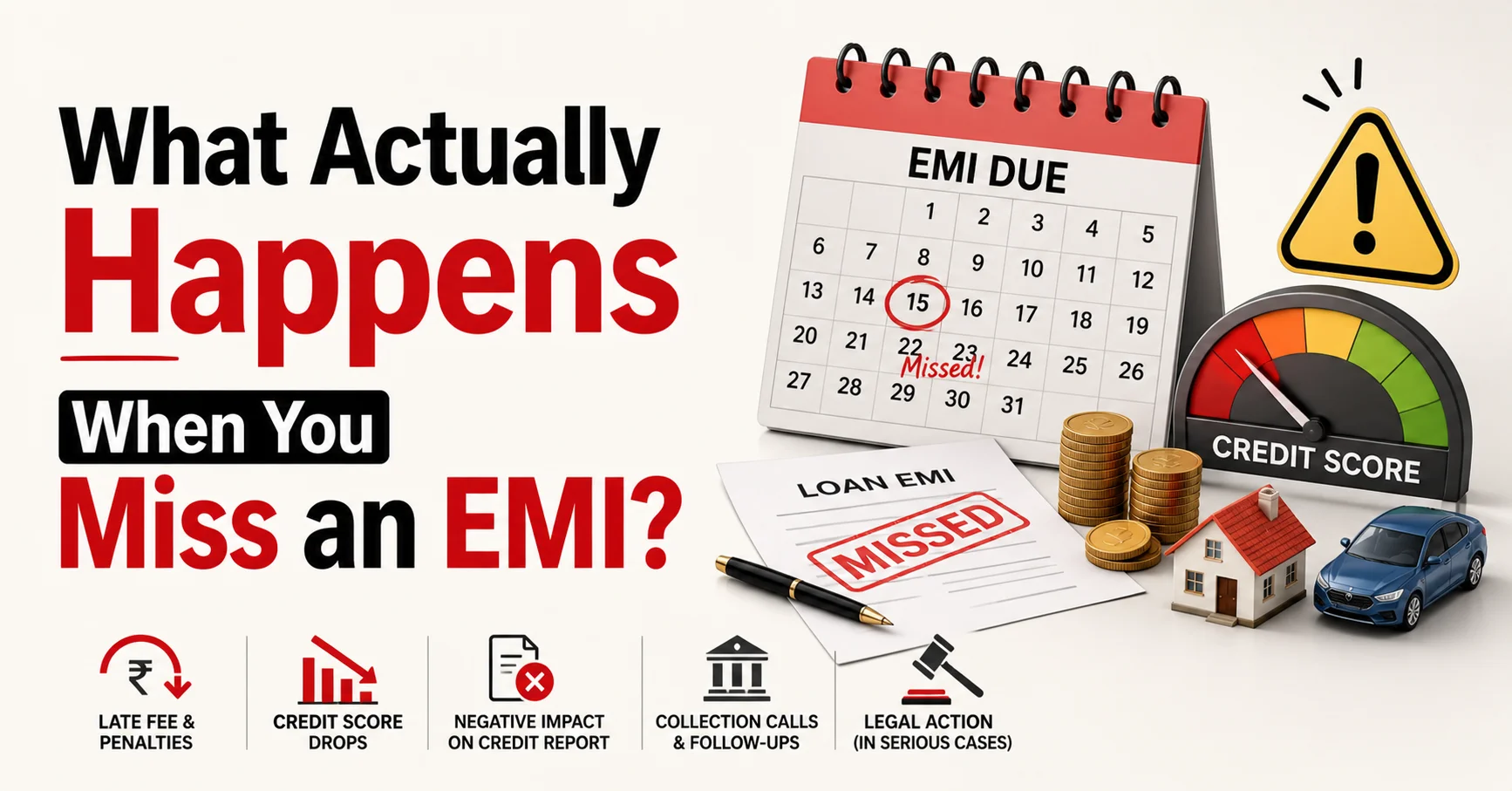 What Actually Happens When You Miss an EMI? (Complete Guide)