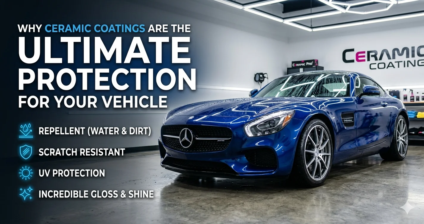 Why Ceramic Coatings Are the Ultimate Protection for Your Vehicle