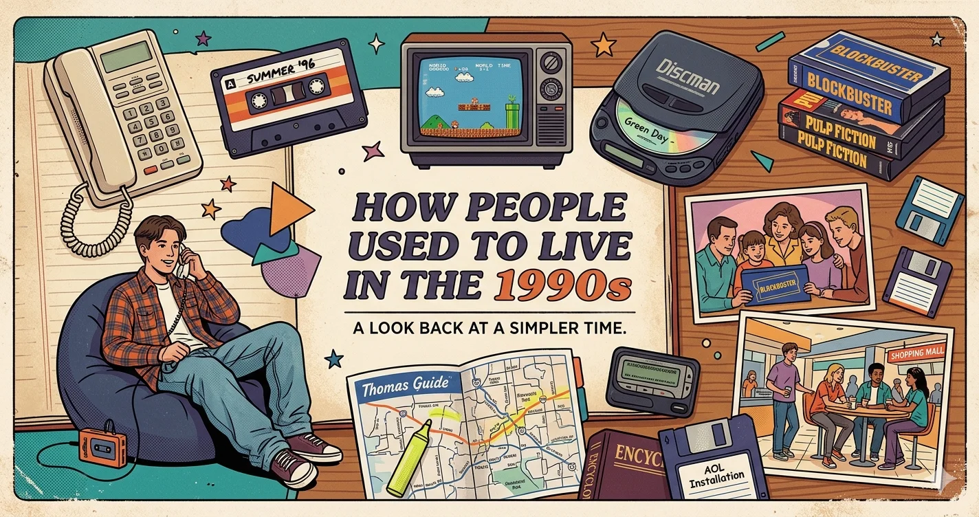 How People Used to Live in the 1990s: A Look Back at a Simpler Time