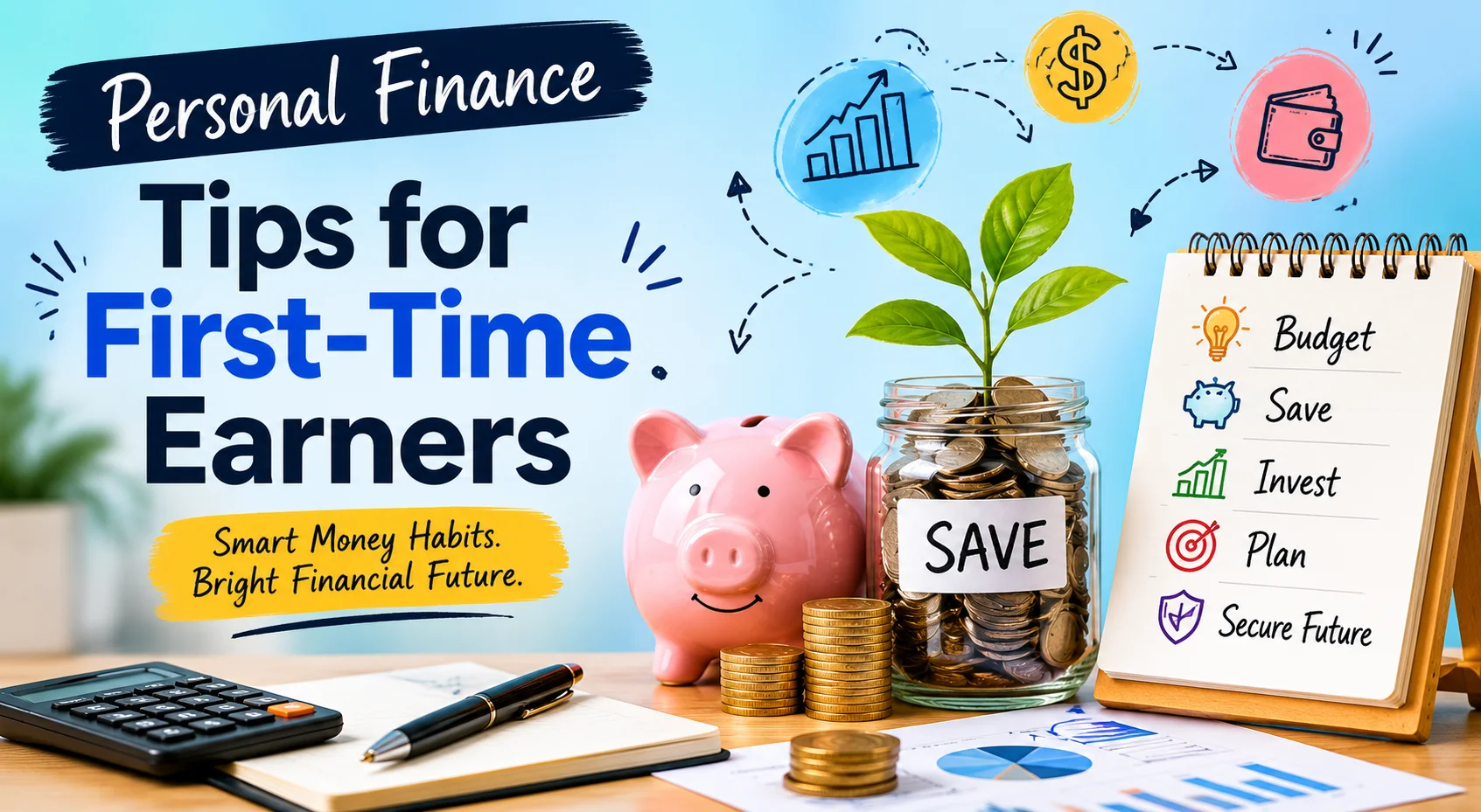 Personal Finance Tips for First-Time Earners: Smart Money Habits for Financial Success