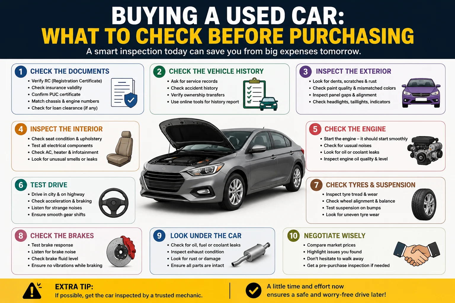 Buying a Used Car: What to Check Before Purchasing