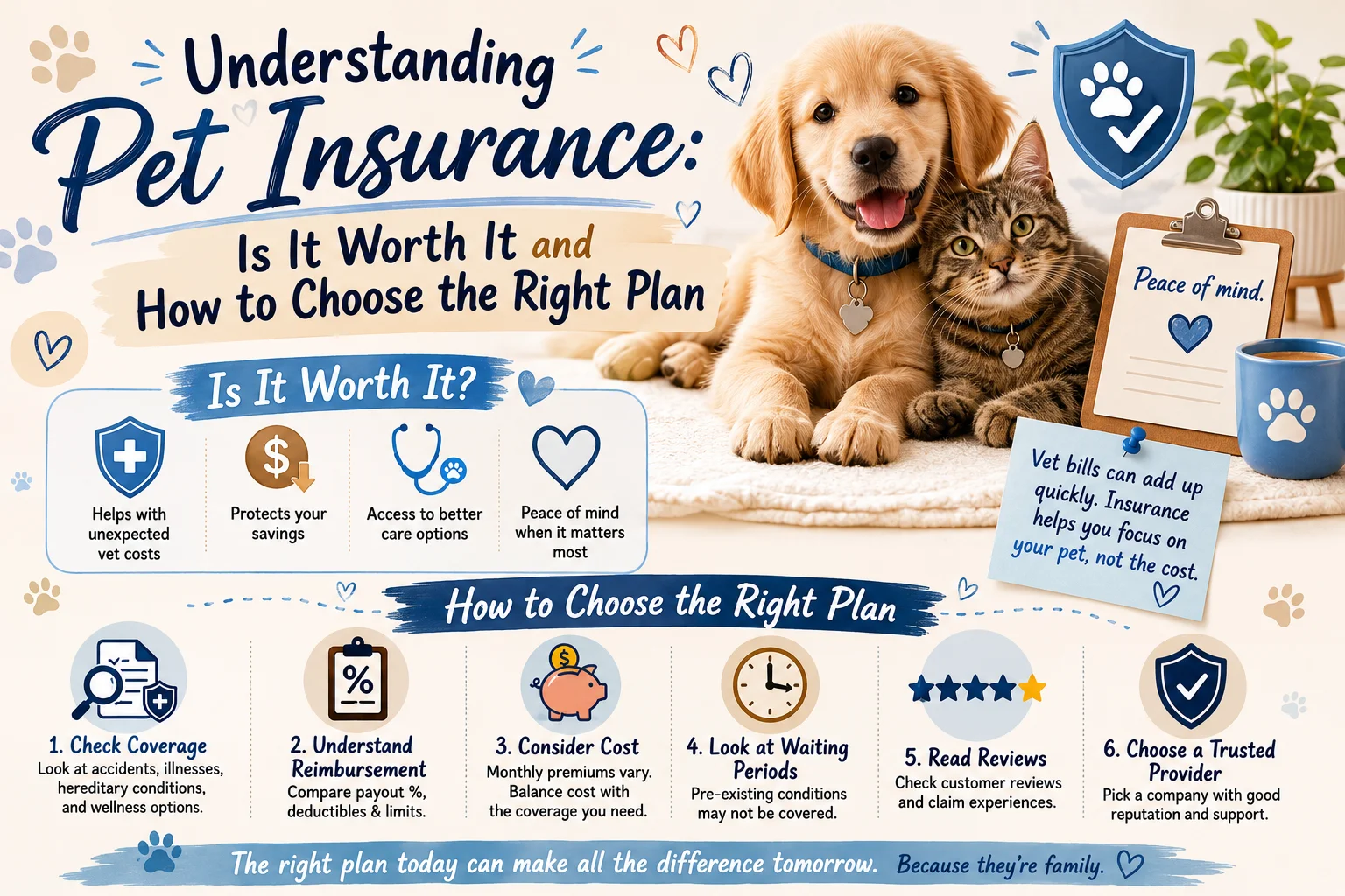 Understanding Pet Insurance: Is It Worth It and How to Choose the Right Plan